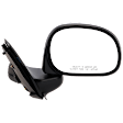 Passenger Side Mirror, Manual Adjust, Manual Folding, Non-Heated, Textured Black, No Signal Light, No Memory, No Puddle Light, No Auto-Dimming, No Blind Spot Feature