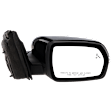 Passenger Side Mirror, Power Adjust, Heated, Manual Folding, Paintable, In-housing Signal Light, With Memory, With Puddle Light, No Auto-Dim, With Blind Spot Detection in Glass