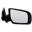 Passenger Side Mirror, Power Adjust, Power Folding, Heated, Chrome, In-Housing Signal Light, No Memory, With Puddle Light, No Auto-Dimming, With Blind Spot Glass