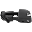 2019 Ford F-350 Super Duty - Driver Side Towing Mirror, Upper - Power Adjust, Lower - Manual Adjust, Heated, Paintable, Power Folding, In-housing Signal Light, With Blind Spot Detection in Glass, With Memory, With Puddle Light, No Auto-Dim, Standard Cab Pickup