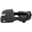 Passenger Side Towing Mirror, Upper - Power , Lower - Manual Adjust, Heated, Power Folding, Paintable, with Memory, with Blind Spot Detection in Glass, with Spotlight and Temp Sensor