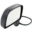 Driver Side Mirror, Power Adjust, Manual Folding, Heated, Paintable, No Signal Light, No Memory, No Puddle Light, No Auto-Dimming, No Blind Spot Feature