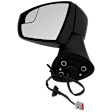 Driver Side Mirror, Power Adjust, Manual Folding, Non-Heated, Textured Black, No Signal Light, No Memory, No Puddle Light, No Auto-Dimming, No Blind Spot Feature