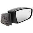Passenger Side Mirror, Power Adjust, Manual Folding, Heated, Paintable, In-Housing Signal Light, No Memory, With Puddle Light, No Auto-Dimming, With Blind Spot Detection in Glass