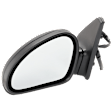 Driver Side Mirror, Power Adjust, Non-Folding, Non-Heated, Textured Black, No Signal Light, No Memory, No Puddle Light, No Auto-Dimming, No Blind Spot Feature