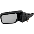 Driver Side Mirror, Power Adjust, Heated, Manual Folding, Paintable, In-housing Signal Light, No Memory, With Puddle Light, No Auto-Dim, With Blind Spot Detection in Glass