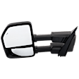 Driver Side Towing Mirror, Power Folding, Power-Extend, Chrome, With Memory, Blind Spot Detection, Signal Light, Puddle Light, Power Adjust, Heated, No Auto-Dimming