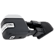 Passenger Side Towing Mirror, Power Folding, Power-Extend, Chrome, With Memory, Blind Spot Detection, Signal Light, Puddle Light, Power Adjust, Heated, No Auto-Dimming