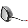 Passenger Side Mirror, Power Adjust, Heated, Manual Folding, Paintable, In-housing Signal Light, With Memory, With Puddle Light, No Auto-Dim, With Blind Spot Detection in Glass