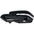 Driver Side Mirror, Power Adjust, Heated, Manual Folding, Paintable, In-housing Signal Light, No Memory, With Puddle Light, No Auto-Dimming, With Blind Spot Detection in Glass