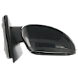 Passenger Side Mirror, Power Adjust, Heated, Manual Folding, Paintable, In-housing Signal Light, With Memory, No Puddle Light, No Auto-Dim, With Blind Spot Detection in Glass