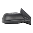 Passenger Side Mirror, Power Adjust, Non-Heated, Manual Folding, Textured Black, No Signal Light, No Memory, No Puddle Light, No Auto-Dim, With Blind Spot Glass