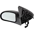 Driver Side Mirror, Power Adjust, Non-Folding, Non-Heated, Textured Black, No Signal Light, No Memory, No Puddle Light, No Auto-Dimming, No Blind Spot Feature