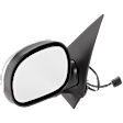 Driver Side Mirror, Non-Towing, Power Adjust, Manual Folding, Non-Heated, Chrome, No Signal Light, No Memory, No Puddle Light, No Auto-Dimming, No Blind Spot Feature
