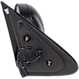 Driver Side Mirror, Non-Towing, Power Adjust, Manual Folding, Non-Heated, Paintable, No Signal Light, No Memory, No Puddle Light, No Auto-Dimming, No Blind Spot Feature