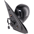 Driver Side Mirror, Non-Towing, Power Adjust, Manual Folding, Non-Heated, Paintable, No Signal Light, No Memory, No Puddle Light, No Auto-Dimming, No Blind Spot Feature