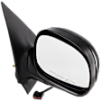 Passenger Side Mirror, Non-Towing, Power Adjust, Manual Folding, Non-Heated, Paintable, No Signal Light, No Memory, No Puddle Light, No Auto-Dimming, No Blind Spot Feature