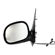 Driver Side Mirror, Non-Towing, Power Adjust, Manual Folding, Heated, Chrome, No Signal Light, No Memory, No Puddle Light, No Auto-Dimming, No Blind Spot Feature
