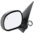 Driver Side Mirror, Non-Towing, Power Adjust, Manual Folding, Heated, Paintable, No Signal Light, No Memory, No Puddle Light, No Auto-Dimming, No Blind Spot Feature