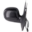 Passenger Side Mirror, Non-Towing, Power Adjust, Manual Folding, Heated, Paintable, No Signal Light, No Memory, No Puddle Light, No Auto-Dimming, No Blind Spot Feature