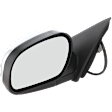 Driver Side Mirror, Power Adjust, Manual Folding, Non-Heated, Chrome, No Signal Light, No Memory, No Puddle Light, No Auto-Dimming, No Blind Spot Feature