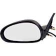 Driver Side Mirror, Power Adjust, Non-Folding, Non-Heated, Textured Black, No Signal Light, No Memory, No Puddle Light, No Auto-Dimming, No Blind Spot Feature
