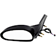 Driver Side Mirror, Power Adjust, Non-Folding, Non-Heated, Textured Black, No Signal Light, No Memory, No Puddle Light, No Auto-Dimming, No Blind Spot Feature