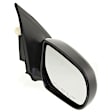 Passenger Side Mirror, Power Adjust, Manual Folding, Non-Heated, Textured Black, No Signal Light, No Memory, No Puddle Light, No Auto-Dimming, No Blind Spot Feature