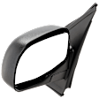 Driver Side Mirror, Power Adjust, Manual Folding, Non-Heated, Textured Black, No Signal Light, No Memory, With Puddle Light, No Auto-Dimming, No Blind Spot Feature