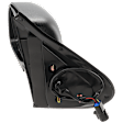 Driver Side Mirror, Power Adjust, Manual Folding, Non-Heated, Textured Black, No Signal Light, No Memory, With Puddle Light, No Auto-Dimming, No Blind Spot Feature