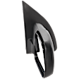 Passenger Side Mirror, Non-Towing, Power Adjust, Manual Folding, Non-Heated, Textured Black, No Signal Light, No Memory, No Puddle Light, No Auto-Dimming, No Blind Spot Feature