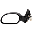Driver Side Mirror, Power Adjust, Non-Folding, Non-Heated, Textured Black, No Signal Light, No Memory, No Puddle Light, No Auto-Dimming, No Blind Spot Feature