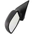 Driver Side Mirror, Power Adjust, Manual Folding, Non-Heated, Textured Black, No Signal Light, No Memory, No Puddle Light, No Auto-Dimming, No Blind Spot Feature