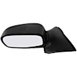 Driver Side Mirror, Power Adjust, Manual Folding, Non-Heated, Textured Black, No Signal Light, No Memory, No Puddle Light, No Auto-Dimming, No Blind Spot Feature