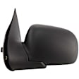 Driver Side Mirror, Power Adjust, Manual Folding, Non-Heated, Textured Black, No Signal Light, No Memory, No Puddle Light, No Auto-Dimming, No Blind Spot Feature