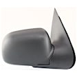 Passenger Side Mirror, Power Adjust, Manual Folding, Non-Heated, Textured Black, No Signal Light, No Memory, No Puddle Light, No Auto-Dimming, No Blind Spot Feature
