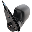 Driver Side Mirror, Power Adjust, Manual Folding, Heated, Textured Black, No Signal Light, No Memory, With Puddle Light, No Auto-Dimming, No Blind Spot Feature