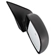 Passenger Side Mirror, Power Adjust, Manual Folding, Heated, Textured Black, No Signal Light, No Memory, With Puddle Light, No Auto-Dimming, No Blind Spot Feature