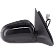 Passenger Side Mirror, Power Adjust, Manual Folding, Heated, Paintable, No Signal Light, No Memory, No Puddle Light, No Auto-Dimming, No Blind Spot Feature