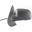 Driver Side Mirror, Power Adjust, Manual Folding, Non-Heated, Textured Black, No Signal Light, No Memory, No Puddle Light, No Auto-Dimming, No Blind Spot Feature
