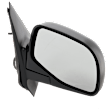 Passenger Side Mirror, Power, Manual Folding, Non-Heated, Textured Black, No Signal Light, No Memory, No Puddle Light, No Auto-Dimming, No Blind Spot Feature