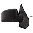 Passenger Side Mirror, Power, Manual Folding, Non-Heated, Textured Black, No Signal Light, No Memory, No Puddle Light, No Auto-Dimming, No Blind Spot Feature