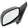 Driver Side Mirror, Manual Adjust, Manual Folding, Non-Heated, Textured Black, No Signal Light, No Memory, No Puddle Light, No Auto-Dimming, No Blind Spot Feature
