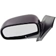 Driver Side Mirror, Manual Adjust, Manual Folding, Non-Heated, Textured Black, No Signal Light, No Memory, No Puddle Light, No Auto-Dimming, No Blind Spot Feature