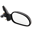 Passenger Side Mirror, Power Adjust, Non-Folding, Non-Heated, With 1 Paintable and 1 Textured Black Cap, No Signal Light and Memory, With Puddle Light, No Auto-Dim and Blind Spot Feature
