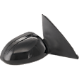 Passenger Side Mirror, Power Adjust, Non-Folding, Non-Heated, With 1 Paintable and 1 Textured Black Cap, No Signal Light and Memory, With Puddle Light, No Auto-Dim and Blind Spot Feature