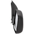 4-bolt mount, Passenger Side Mirror, Manual Adjust, Non-Heated, Manual Folding, Textured Black, No Signal Light, No Memory, No Puddle Light, No Auto-Dimming, No Blind Spot Feature