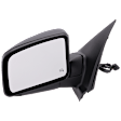 Driver Side Mirror, Non-Towing, Power Adjust, Manual Folding, Heated, Paintable, No Signal Light, No Memory, With Puddle Light, No Auto-Dimming, No Blind Spot Feature