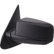 Driver Side Mirror, Non-Towing, Power Adjust, Manual Folding, Heated, Paintable, No Signal Light, No Memory, With Puddle Light, No Auto-Dimming, No Blind Spot Feature