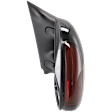 Passenger Side Towing Mirror, Power Adjust, Manual Folding, Heated, Paintable, In-housing Signal Light, No Memory, No Puddle Light, No Auto-Dimming, With Blind Spot Glass